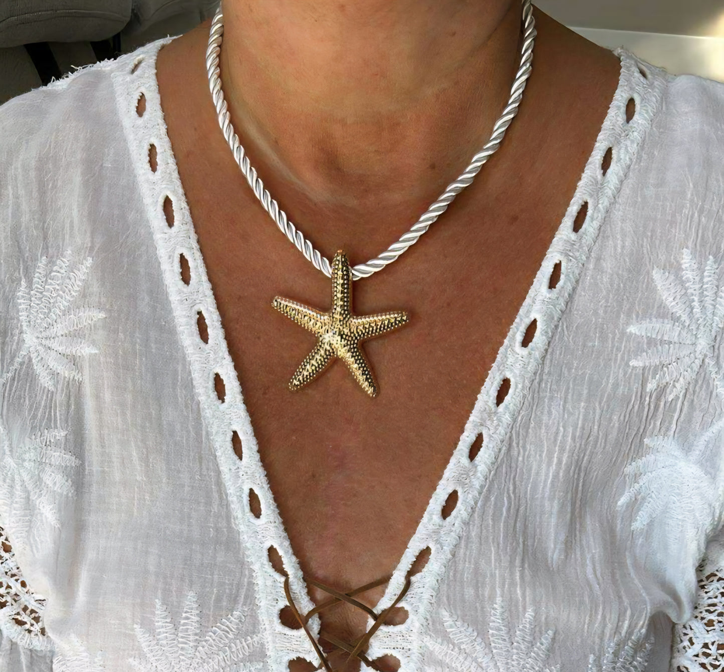 Beach style trendigt, bohemiskt halsband