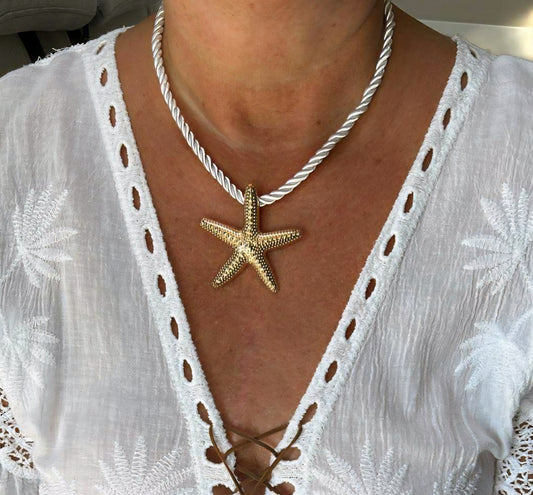 Beach style trendigt, bohemiskt halsband