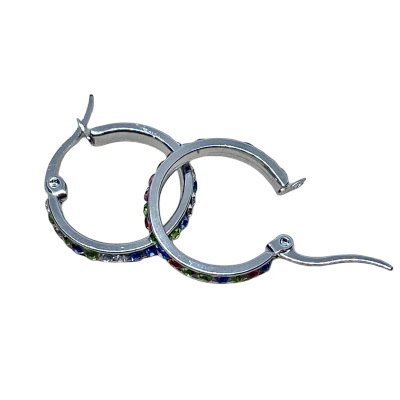 Pastel Circle Big- Örhänge