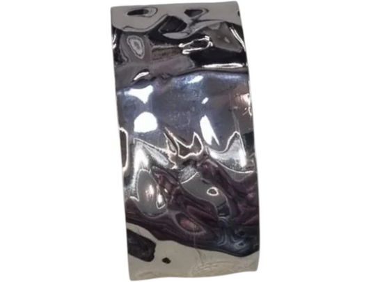 Silverplätterat armband i stål