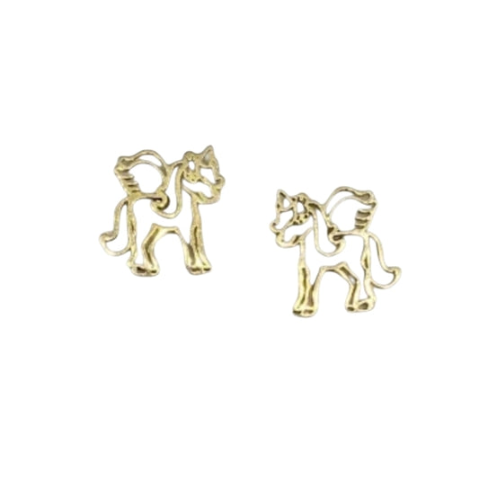 Unicorn Flying - Gold