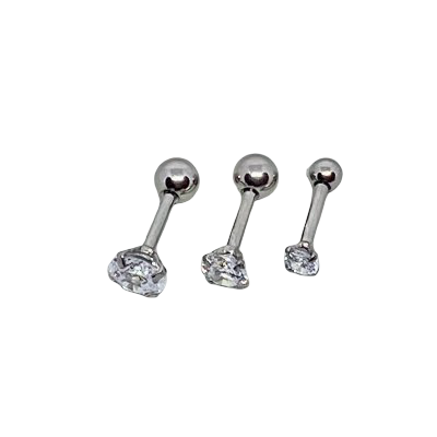 Girls Dot Of Clear 4 mm