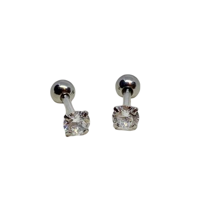 Girls Dot Of Clear 4 mm