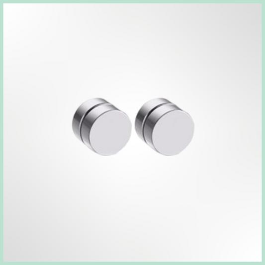 Magnetic Dot Steel- No Hole- Örhänge